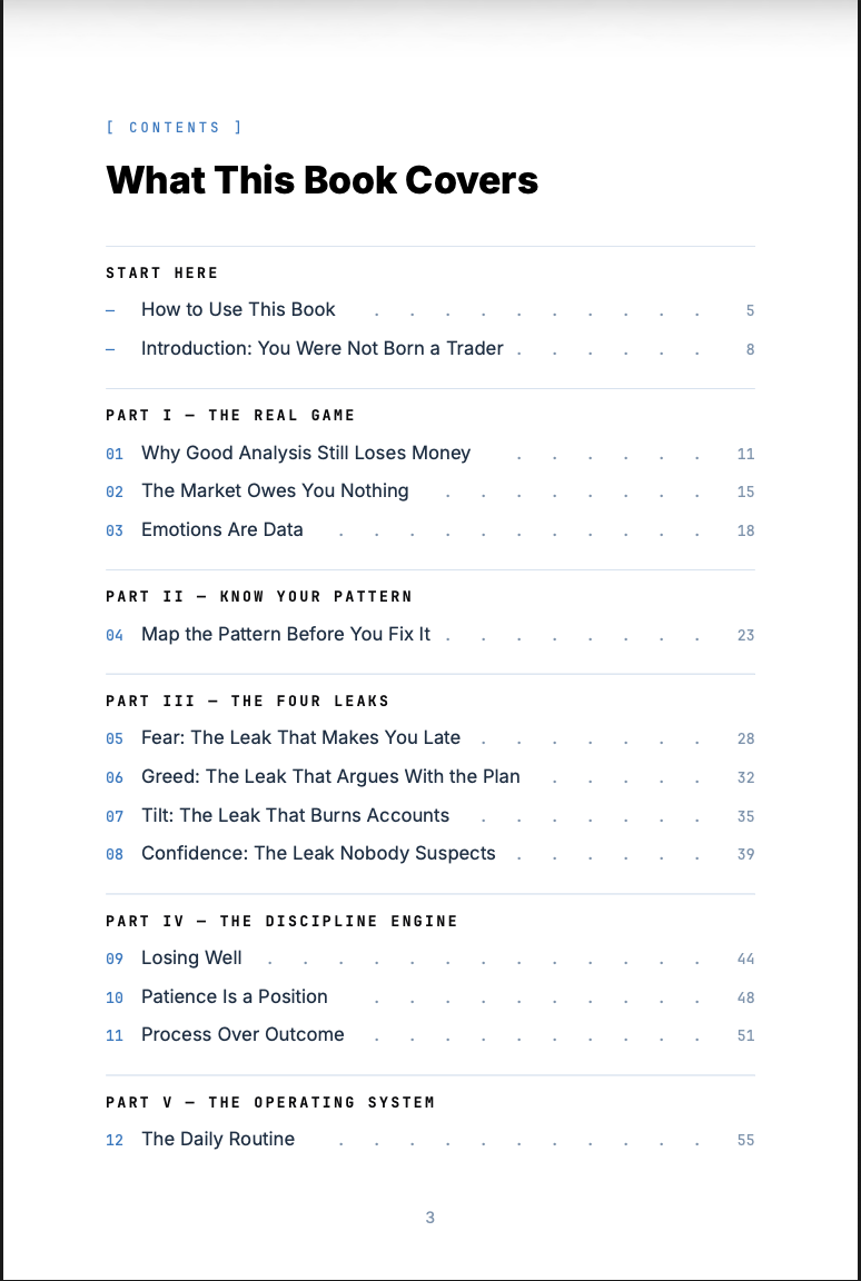 The Discipline Layer — Trading Psychology for System Traders
