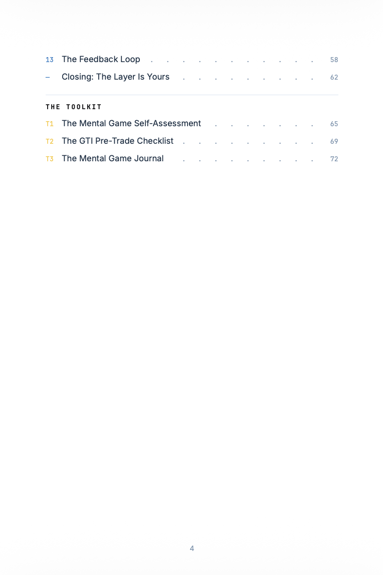 The Discipline Layer — Trading Psychology for System Traders