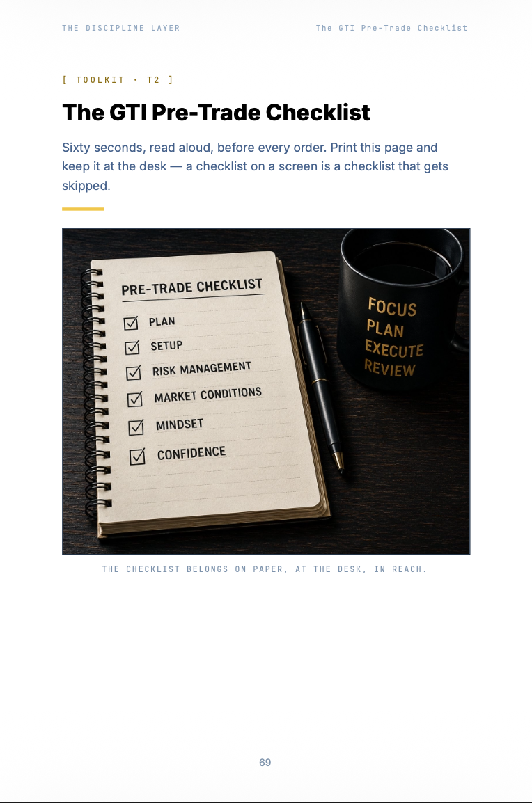 The Discipline Layer — Trading Psychology for System Traders